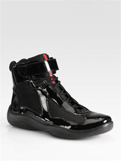 prada sneakers for girls|prada high top sneakers women's.